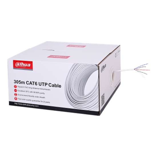 EZ-IP PFM923I-6UN 305m UTP CAT6 LSZH Kablo (Yanmaz Kablo)