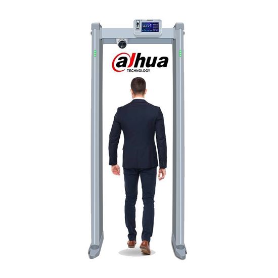 ISC-D718-T Kapı Tipi Metal Dedektörü + Termal Kamera