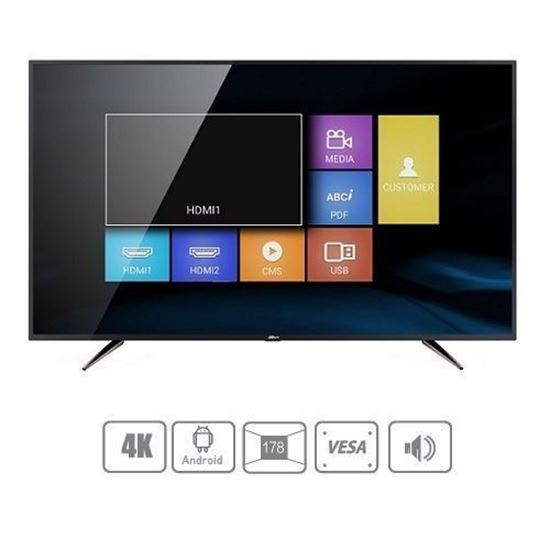 LM55-F410 55” UHD 4K LCD CCTV Güvenlik Monitörü