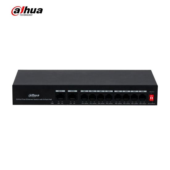 PFS3010-8ET-65 8 Kanal Poe' li Network Switch