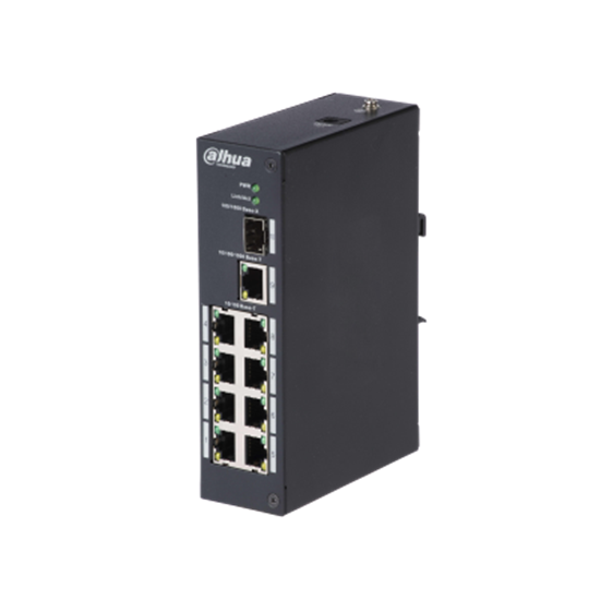 PFS3110-8T 8 Kanal Endüstriyel Poe Switch