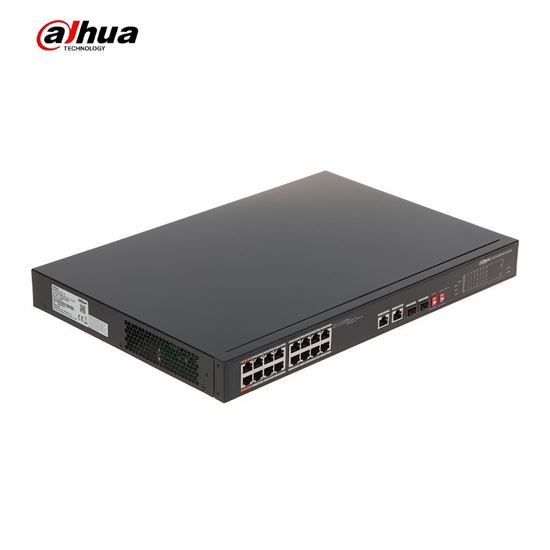 PFS3218-16ET-135 16 Port PoE' li Network Switch