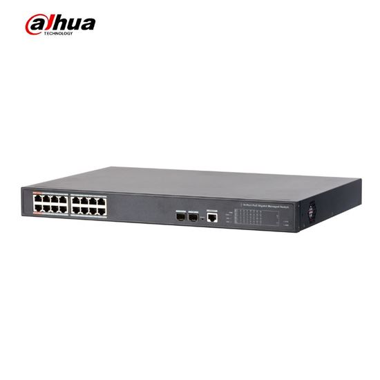 PFS4218-16GT2GF-190-V2 16 Port Network PoE Switch