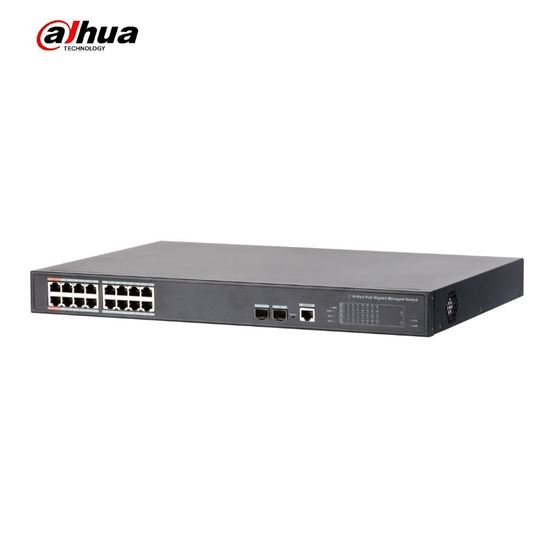 PFS4218-16GT2GF-240-V2 16 Port Network PoE Switch