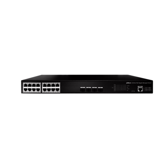 PFS4420-16GT-250 16 Kanal Poe' li Network Switch